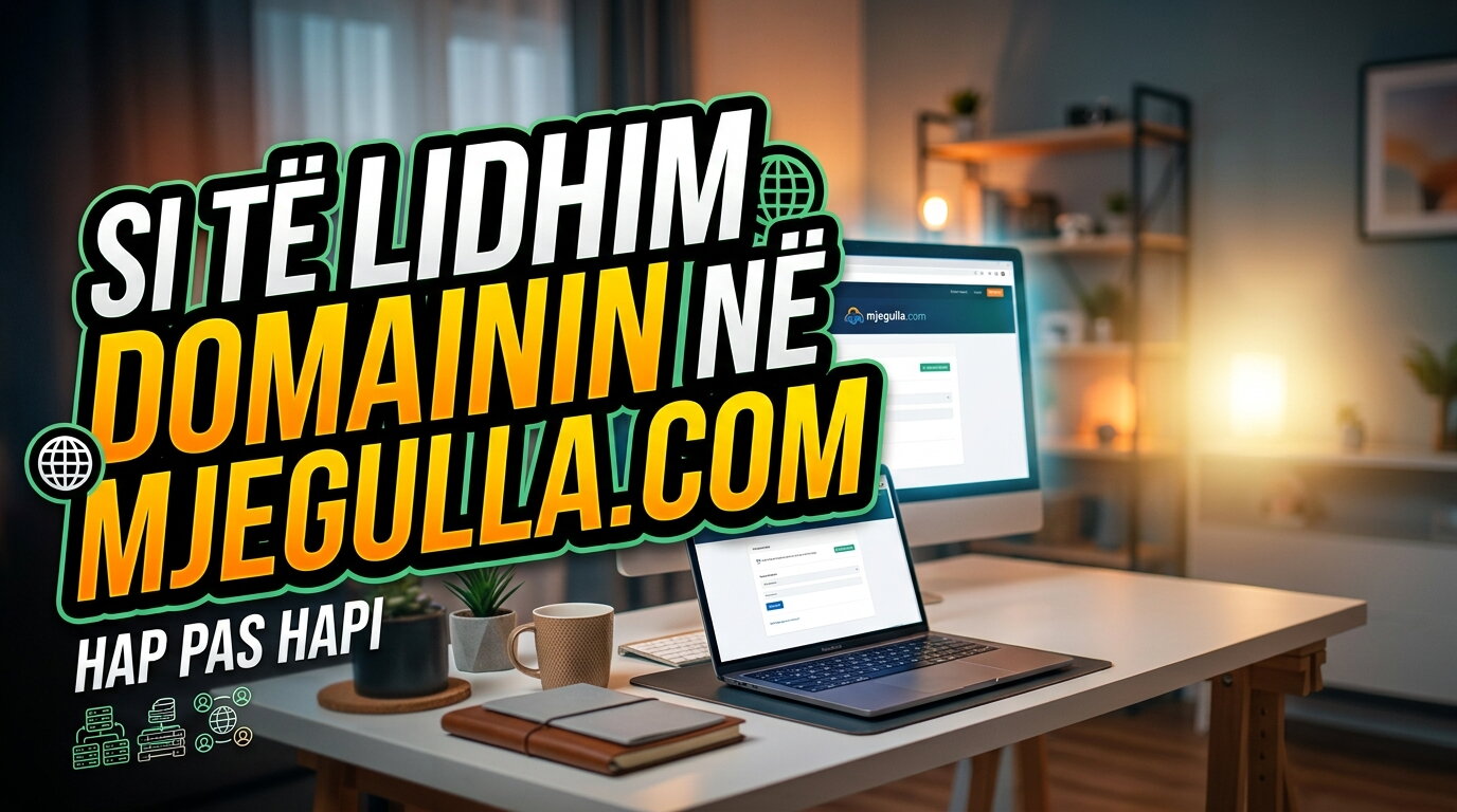 Si lidhni një domain të jashtëm në Mjegulla?