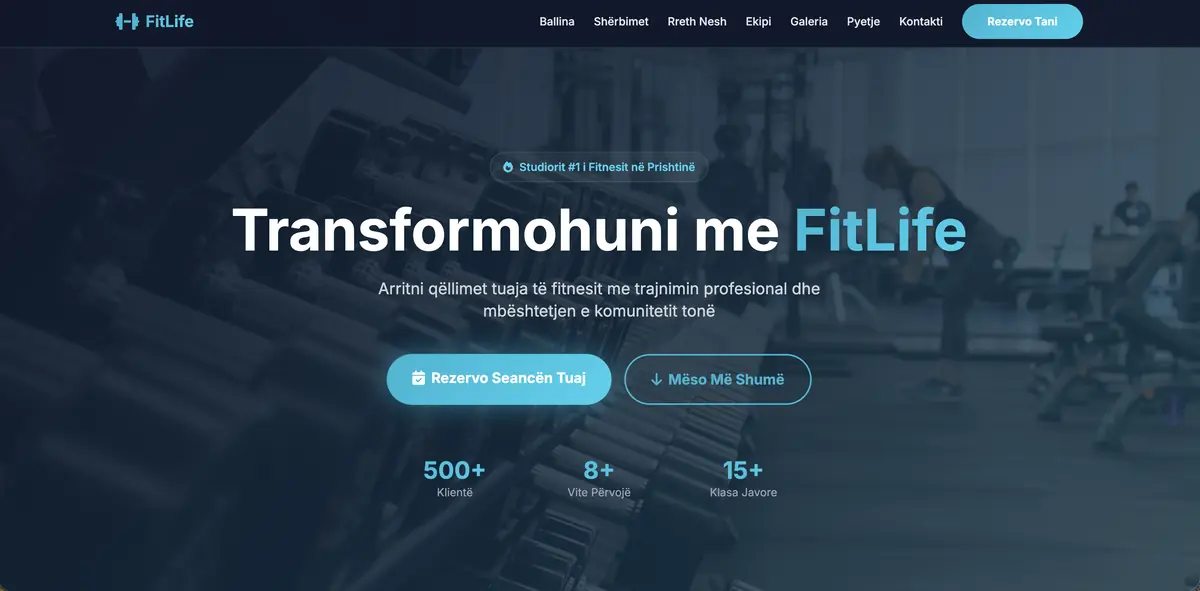FitLife — Fitness