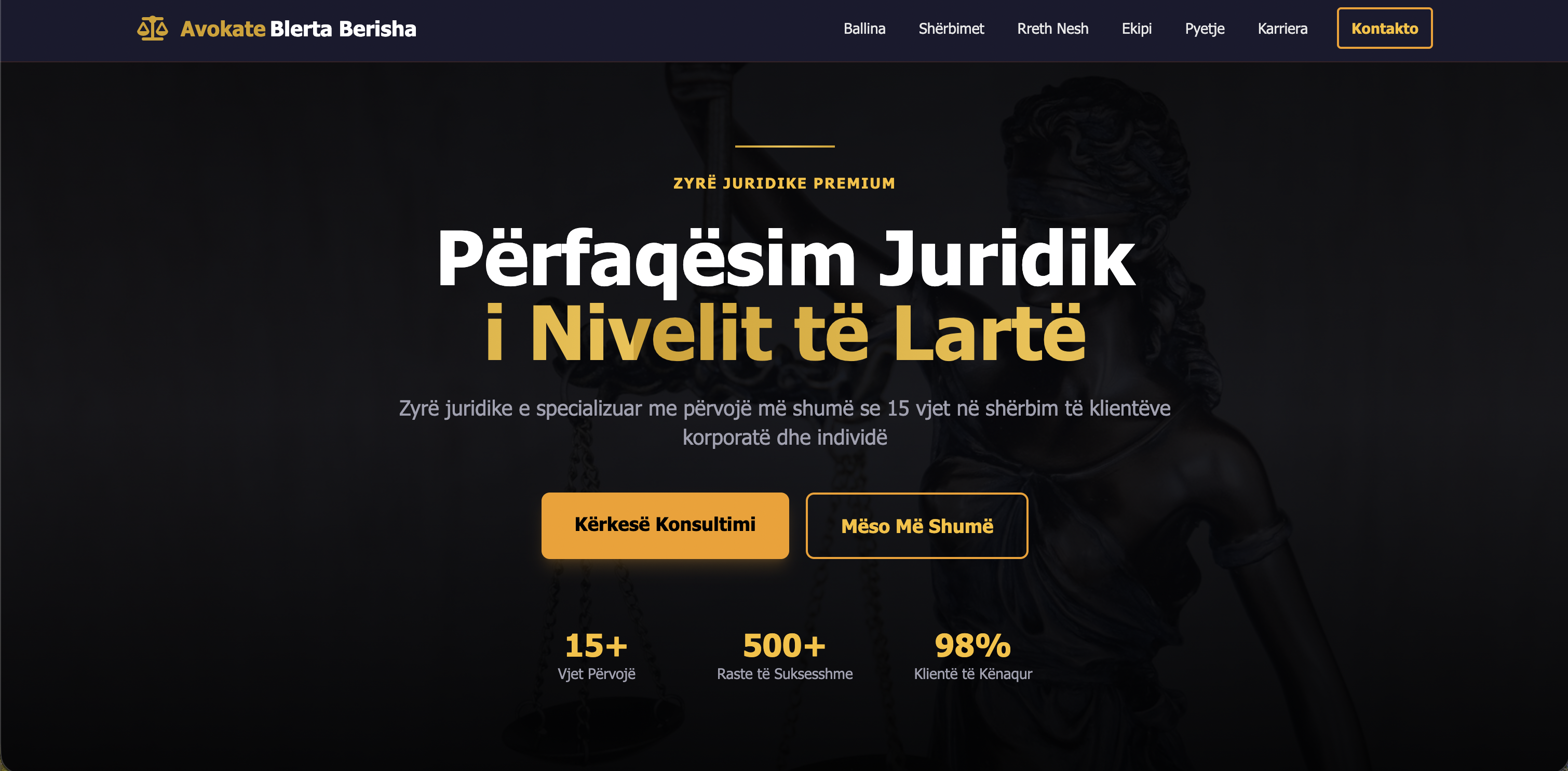 Avokate Blerta Berisha — Law